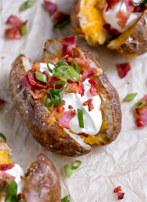 Perfect Loaded ﻿baked Potato The Food Joy