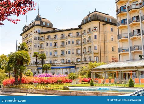 Architecture of Stresa, Italy Editorial Stock Image - Image of ...