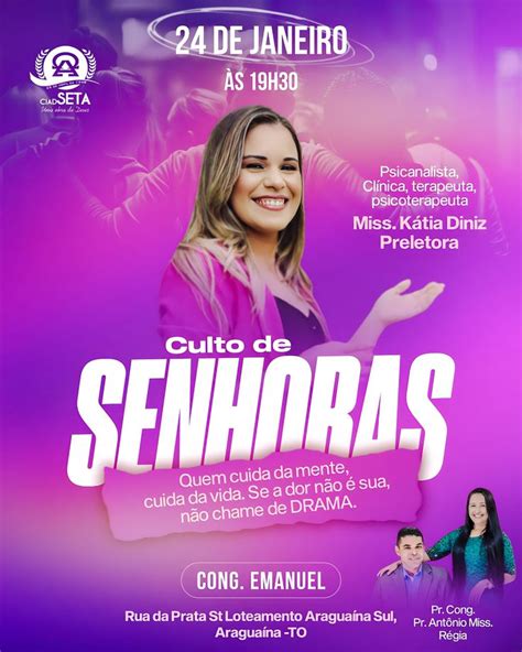 Pin Em Culto De Senhoras Em 2024 Cartaz De Divulgação Cartazes De Campanha Cartazes Cristãos