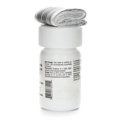 Zolpidem Tartrate Er C Iv Mg Tablets Bottle Mcguff