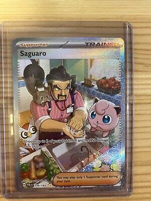 Saguaro 270 193 Paldea Evolved Special Illustration Rare Full Art