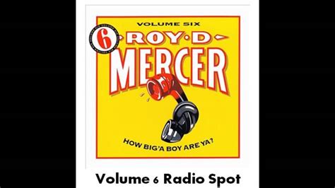 Roy D Mercer Volume 6 Radio Spot Youtube
