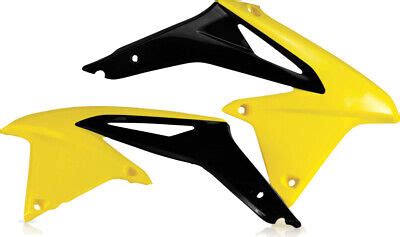 Acerbis 2113861017 Replacement OE Replica Radiator Shrouds Yellow