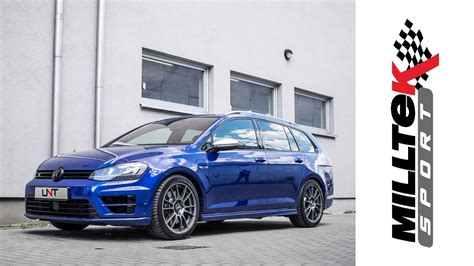 Vw Golf R Variant W Milltek Sport Cat Back Non Resonated Exhaust