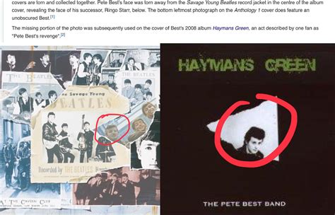 Interesting fact about the anthology cover : r/beatles