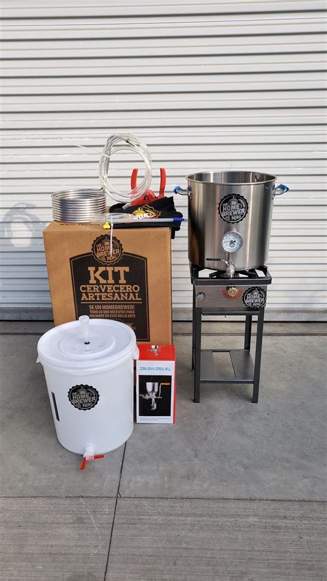 KIT CERVECERO DE 30 LTS The Homebrewer Perú