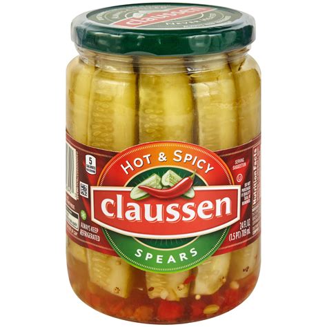 Claussen Hot Kosher Pickles Spicy Pickles Pickle Brands Best Pickles