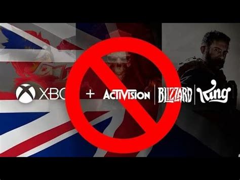 Reino Unido bloquea la adquisición de Activision Blizzard por parte de