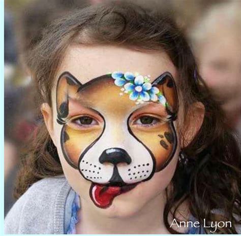 Pin By Roberta Boyd On Puppy Face Paint Puppy Face Paint Face