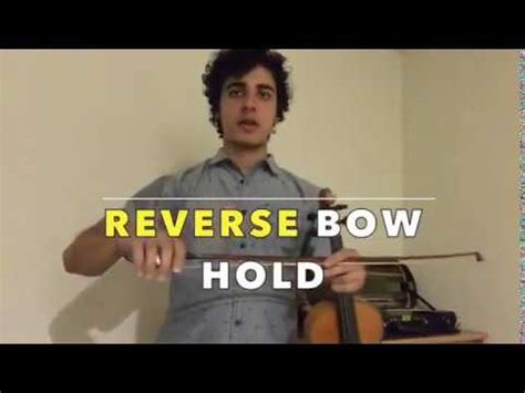 Reverse Bow Hold Dounis Exercise Violin Youtube