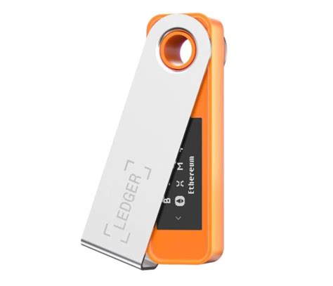 Ledger Nano S Plus pomarańcz BTC Portfele kryptowalutowe Sklep