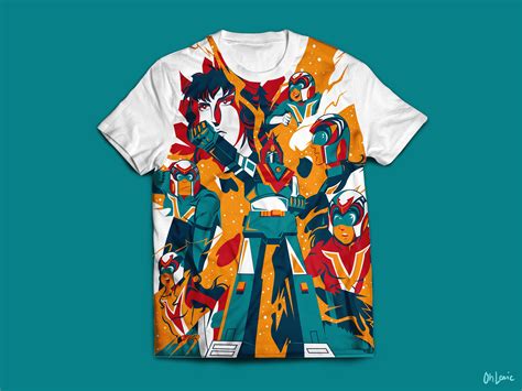 40th Volt In Voltes V Tee Design On Behance