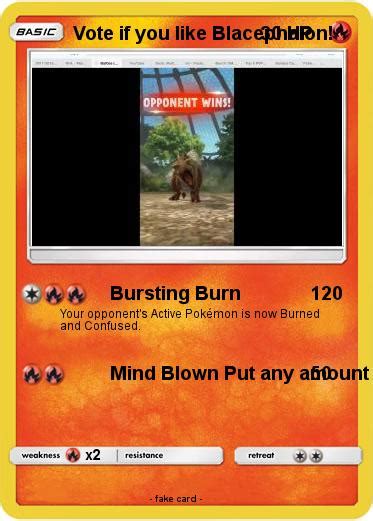 Pokémon Blacephalon GX 1 1 - Bursting Burn - My Pokemon Card