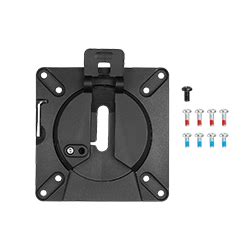 Friction adjustable VESA plate