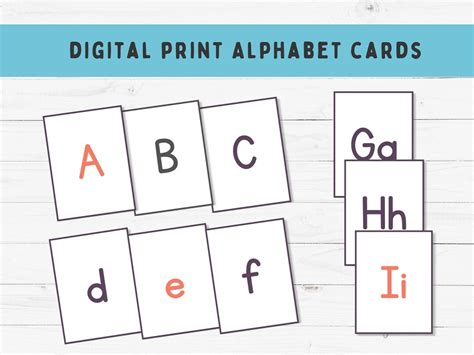 Alphabet Flash Cards, Alphabet Flash Cards Printables, Phonics ...