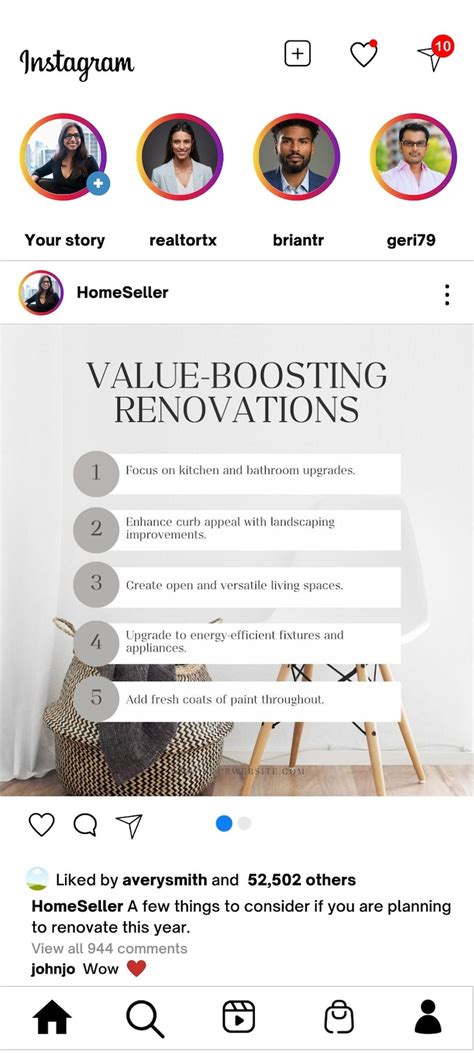 Real Estate Social Media Instagram Bundle Real Estate Marketing