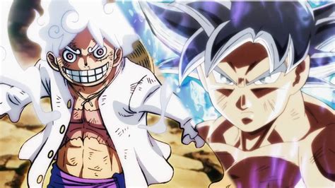 Gear 5 Luffy Vs Goku Cav Luffy Defiant Will Vs Goku H - vrogue.co