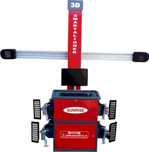 240 Voltage Digital Display 3d Wheel Alignment Machine For Tyre Check