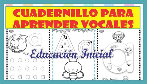 Cuadernillo Para Aprender Las Vocales 55 Off