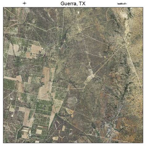 Aerial Photography Map of Guerra, TX Texas