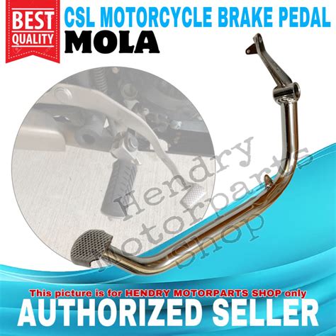 Csl Alloy Brake Pedal For Suzuki Mola Japan Quality Motorcycle Lazada Ph