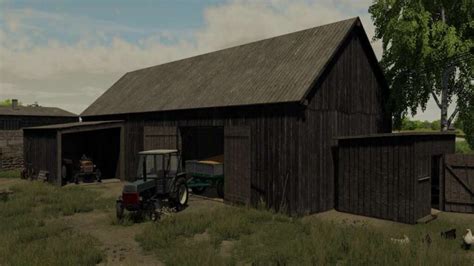 Wooden Barns V1 0 FS22 Mod Farming Simulator 22 Mod