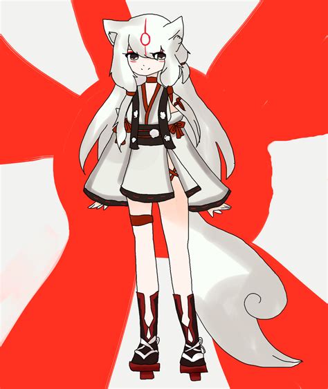 Okami Amaterasu Gijinka By Shakey Shake On Deviantart