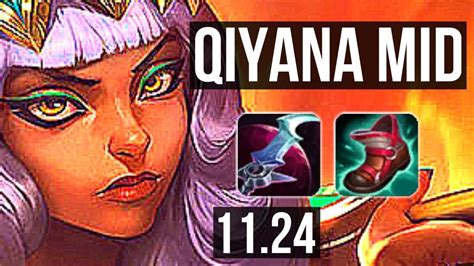 Qiyana Vs Kassadin Mid Legendary Games Euw Diamond