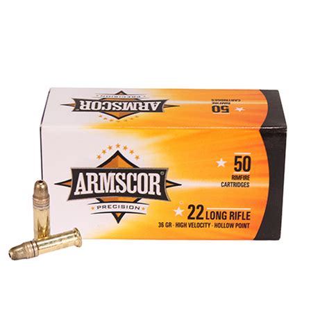 Armscor High Velocity 22 Lr Hp 36 Grain Shettler Supply Inc