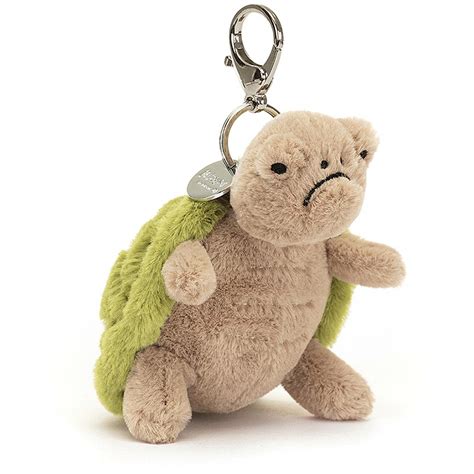 Jellycat Timmy Turtle Bag Charm Keyring Plushpaws Co Uk