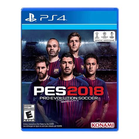 Pro Evolution Soccer 2018 Pes 2018 Físico ps4 PES Magazine Luiza