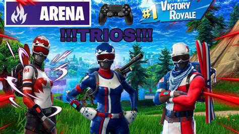 Fortnite Arena Trios Rush Pontos Trio Youtube