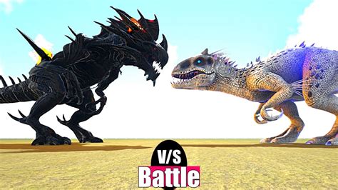 Dino Battle Demonic Reaper Empress Vs Celestial Indominus Rex Emperor