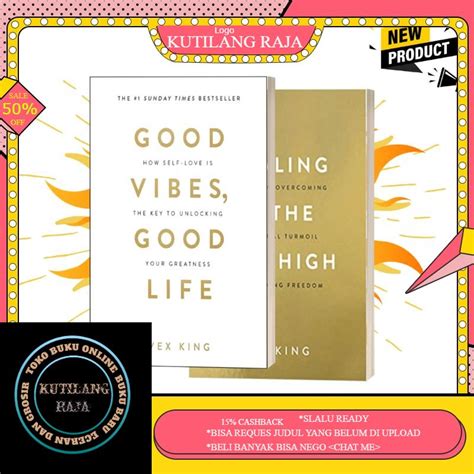 Jual Sepaket Buku Vex King Healing Is The New High Good Vibes Good