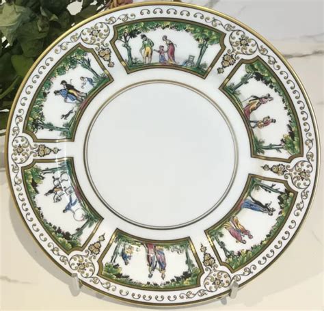 Rare Assiette Ou Plat A G Teau En Porcelaine De Limoges Raynaud Palais