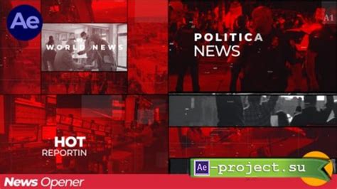 Videohive News Opener 45899311 Project For After Effects