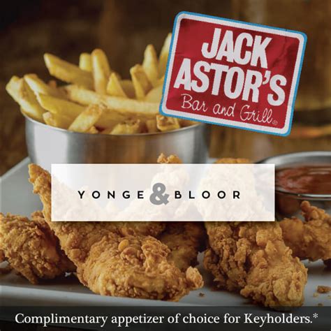 Toronto Key To The City Jack Astor S Yonge Bloor Restaurant Partner