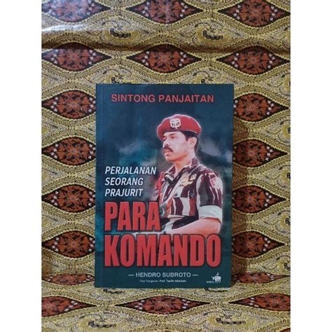 Jual Buku Original Perjalanan Seorang Prajurit Para Komando Sintong