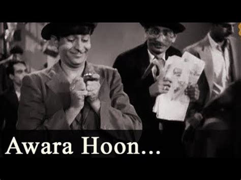 Awara Hoon Awara Mukesh Raj Kapoor Nargis Youtube