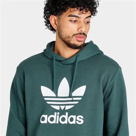 Adidas Originals Adicolor Classics Trefoil Pullover Hoodie Mineral