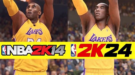 Nba 2k14 Vs Nba 2k24 Graphics Comparison 😱🔥 Youtube