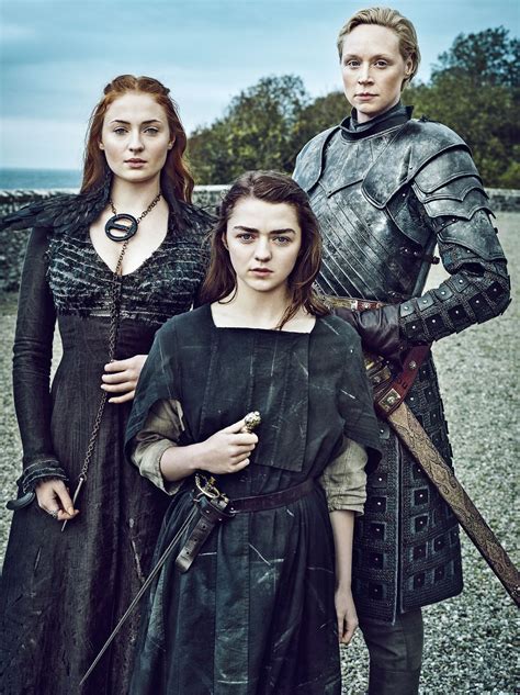 sansa and arya with brinne - House Stark Photo (39634382) - Fanpop