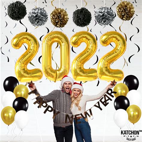 Buy Black And Gold Graduation Party Decorations Pack Of