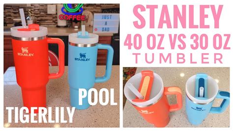 Stanley Oz Pool Vs Oz Tigerlily Quencher H Flowstate Tumbler