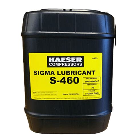 Kaeser Sigma Fluid S 460-20 Litre - Screw Compressor Oil : Amazon.in ...