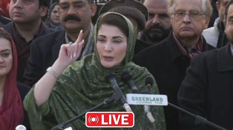 Live Maryam Nawaz Speech Pmln Power Show Pml N Jalsa In Khanewal