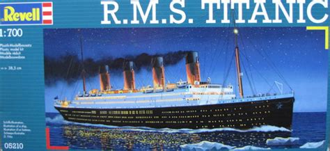 R M S Titanic Revell Nr 05210 Modellversium Kit Ecke