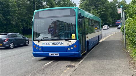 Dennis Dart SLF East Lancs Myllennium Southdown 6325 LK55 AEA Bus