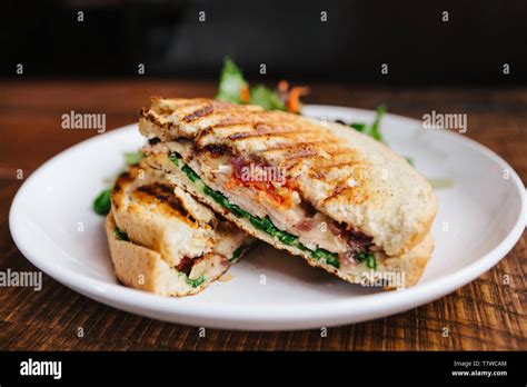 Grilled cheese panini Stock Photo - Alamy