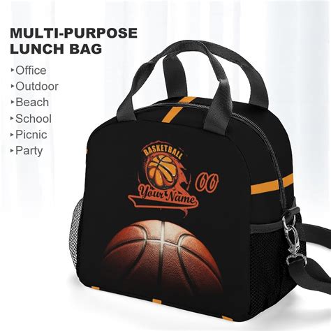 Lonchera De Baloncesto Personalizada Para Ni Os Peque As Bolsas De